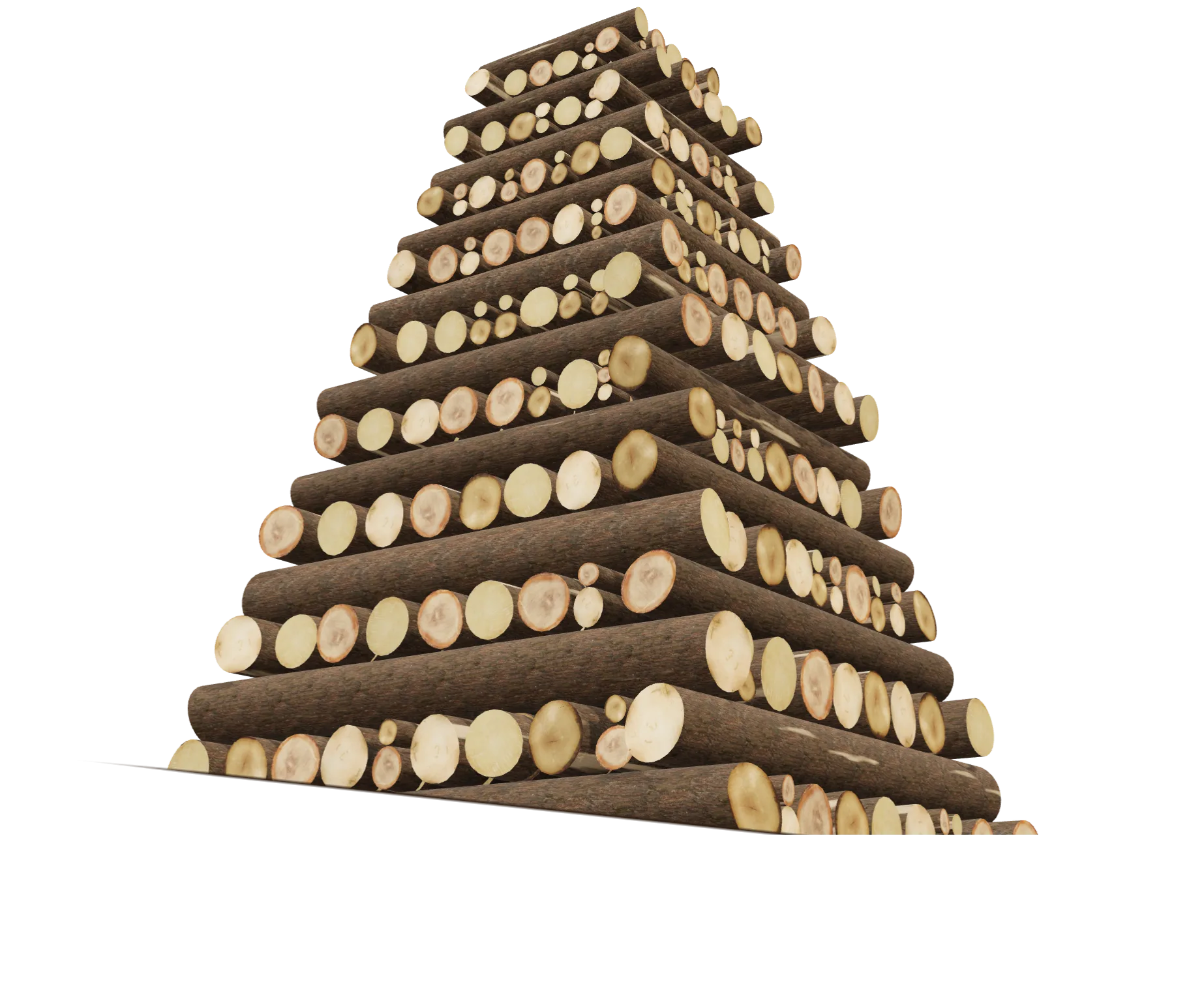 La fiaccola in costruzione